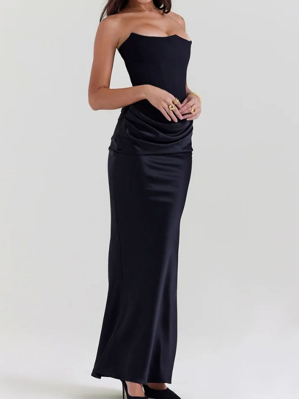 Elegantes Abendkleid mit Korsett – Zeitlose Raffinesse