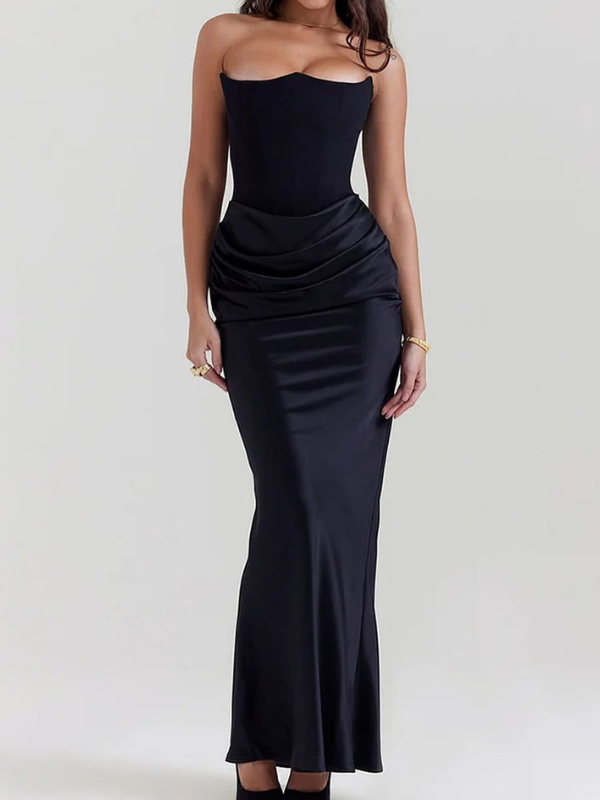 Elegantes Abendkleid mit Korsett – Zeitlose Raffinesse