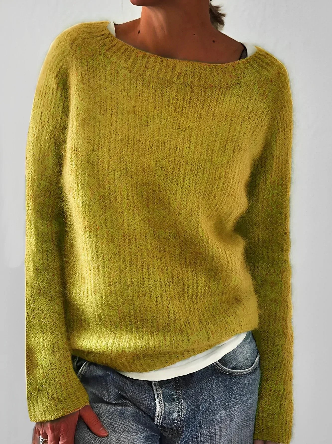 Leichter Strickpullover mit Rundhalsausschnitt – Weich & Bequem für den Alltag