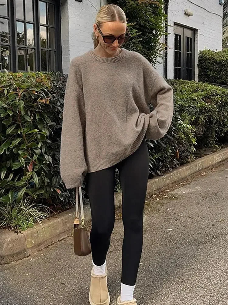 Oversized Strickpullover – Lässiger Komfort für den Alltag