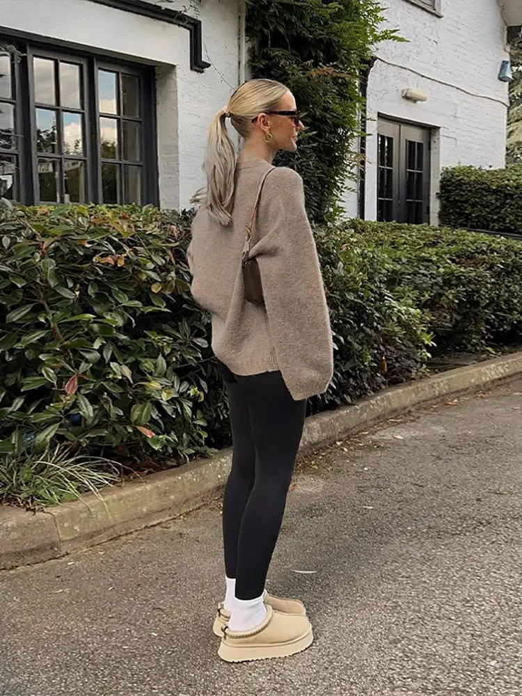 Oversized Strickpullover – Lässiger Komfort für den Alltag1