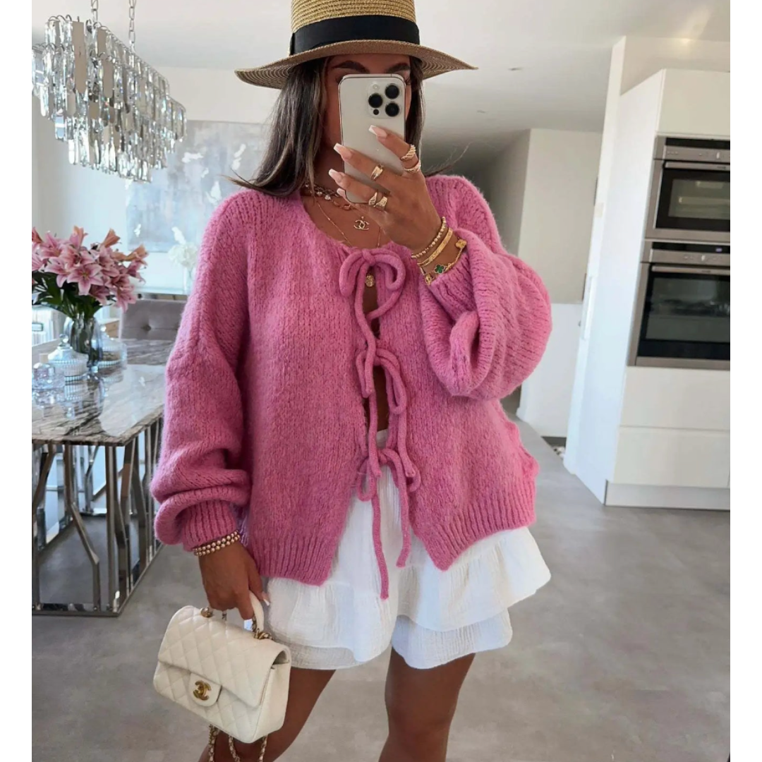 Pulli Oversize - vorne zu binden & moderne Passform
