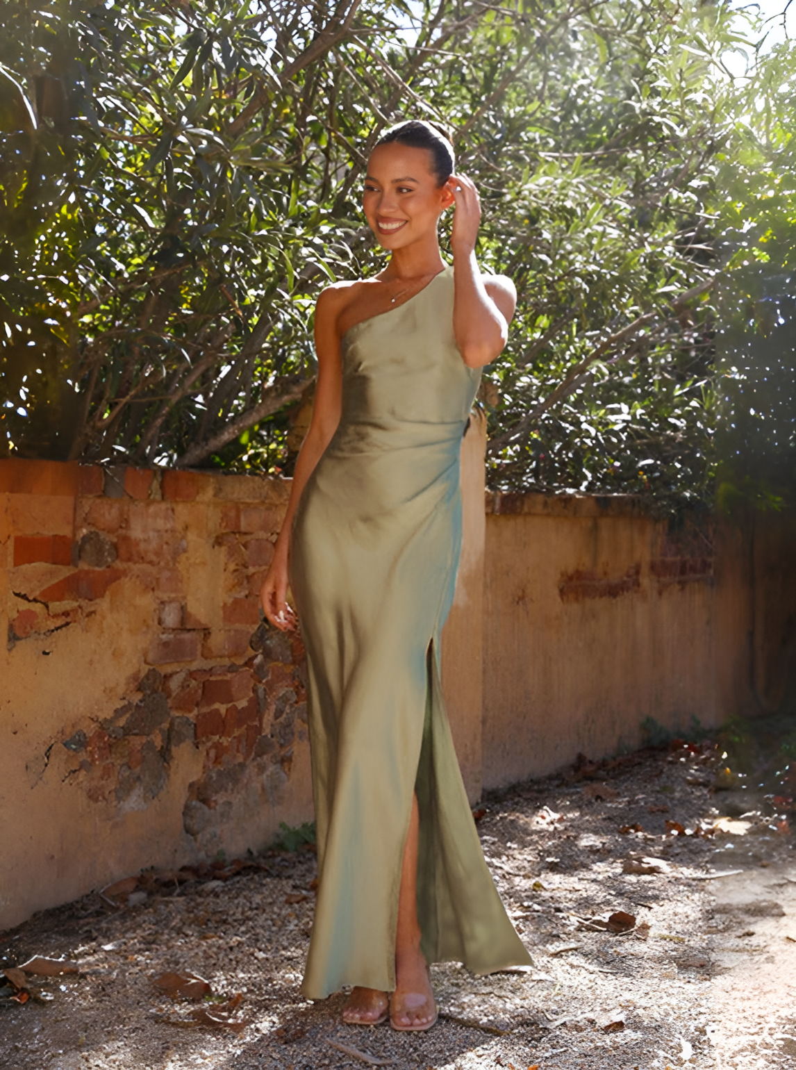 Maxikleid für Damen – Eleganter Look – Dehnbarer Stoff – Weiches Material